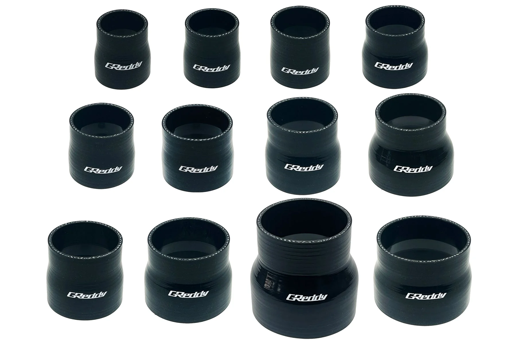 GReddy Silicone Reducer Hose(s) - Black - Image 3