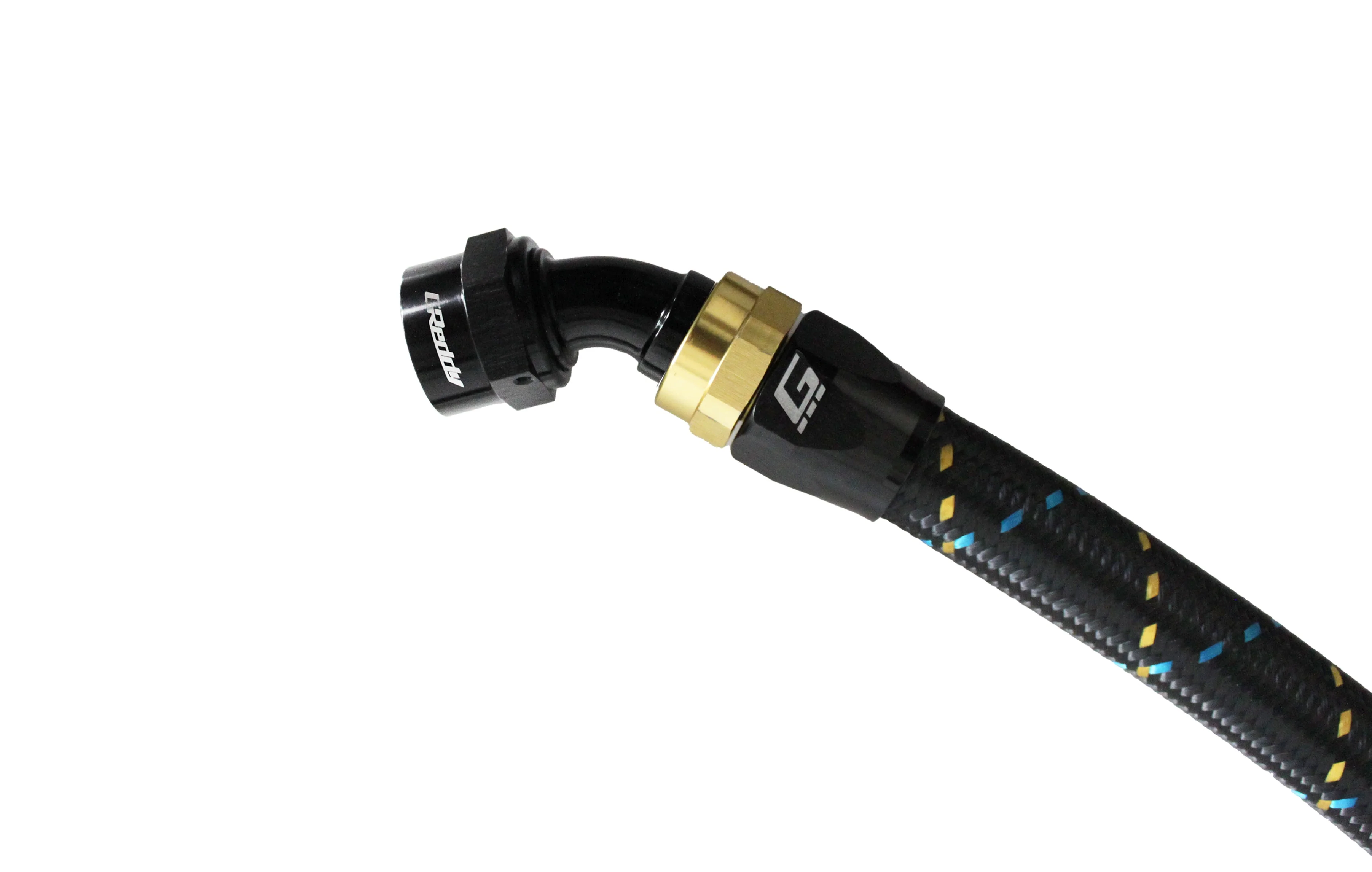 GReddy -06 AN Swivel Hose End(s) - Black / Gold anodized - Image 14