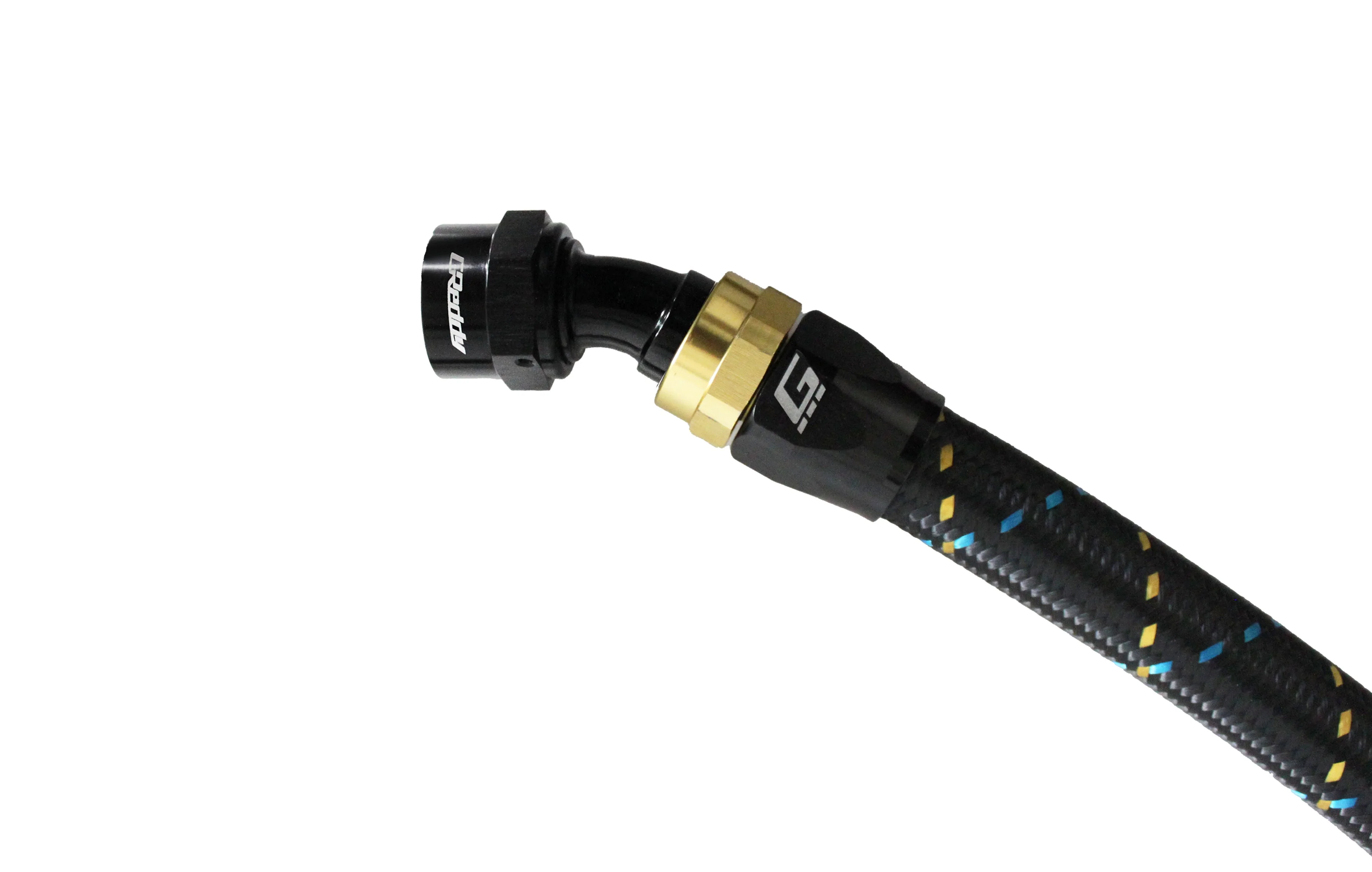 GReddy -06 AN Swivel Hose End(s) - Black / Gold anodized - Image 15