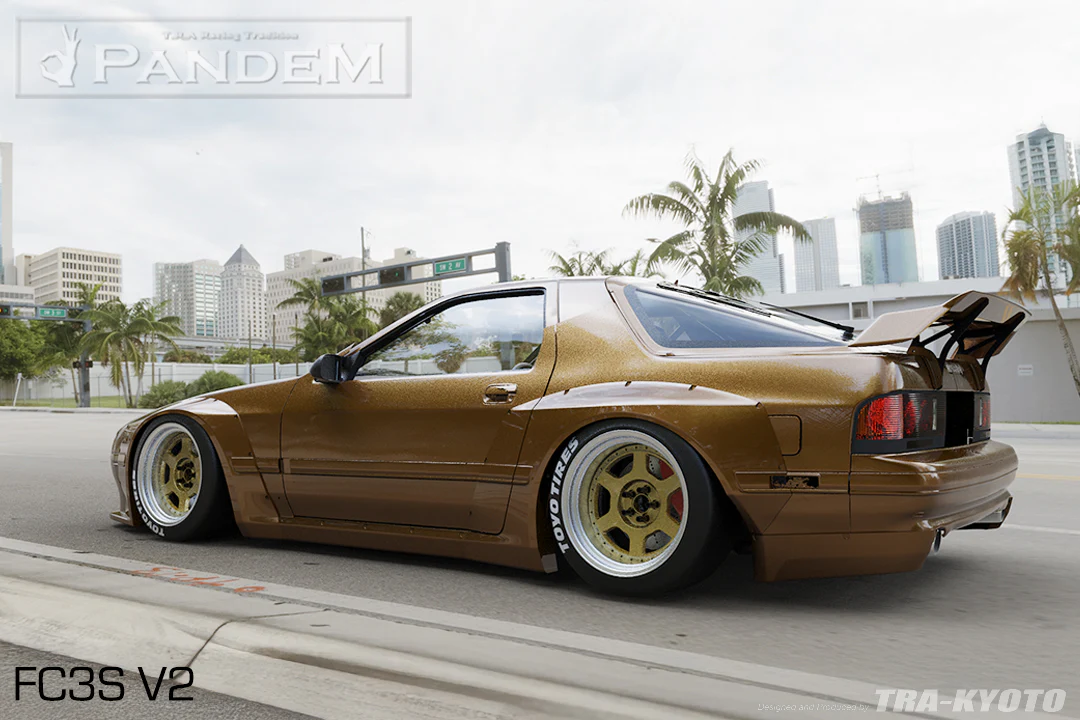 Pandem FC3S (V1)(V1.5)(V2) Aero - Mazda RX7 - Image 9