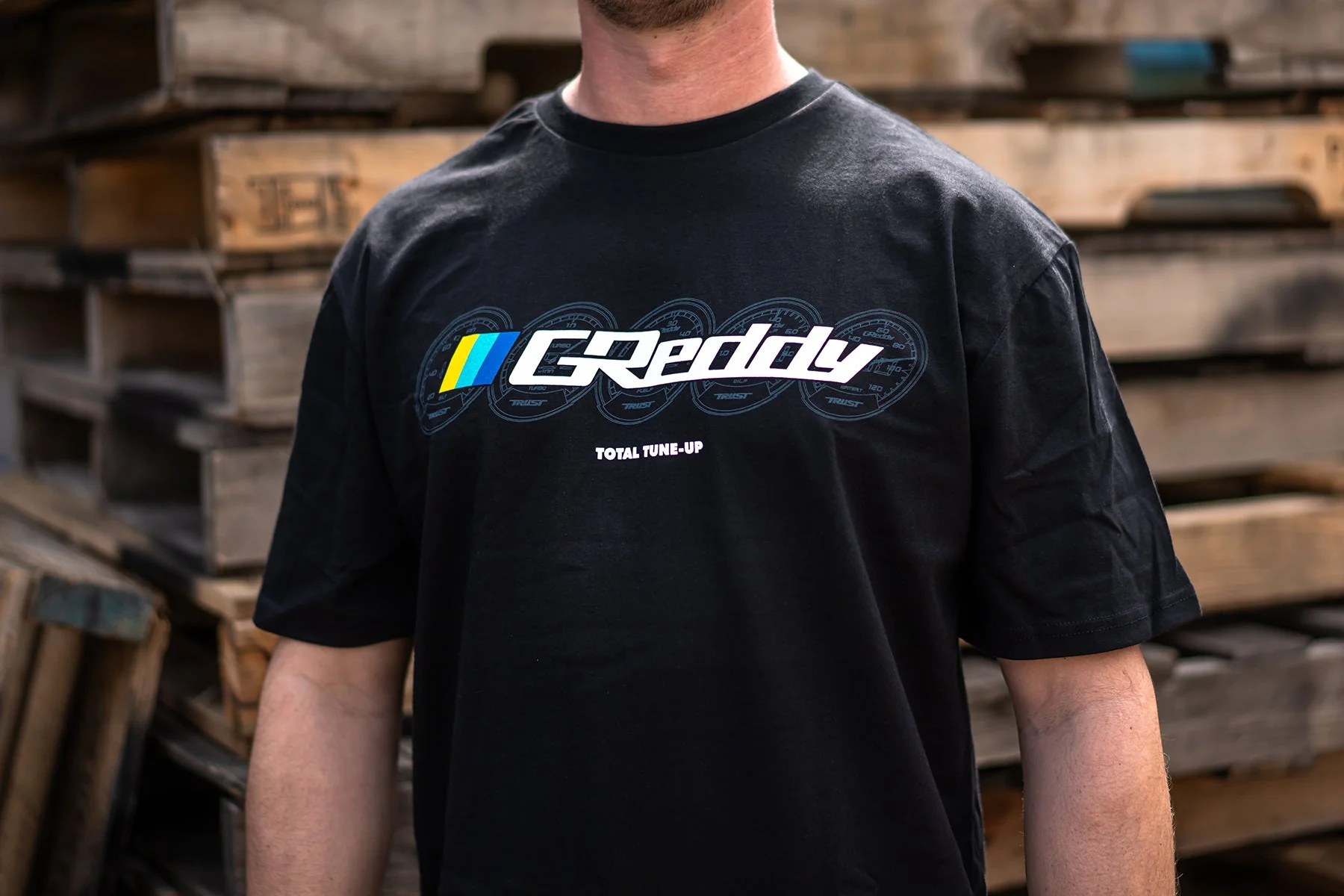 GReddy Meters Logo Tee - Black - Image 6