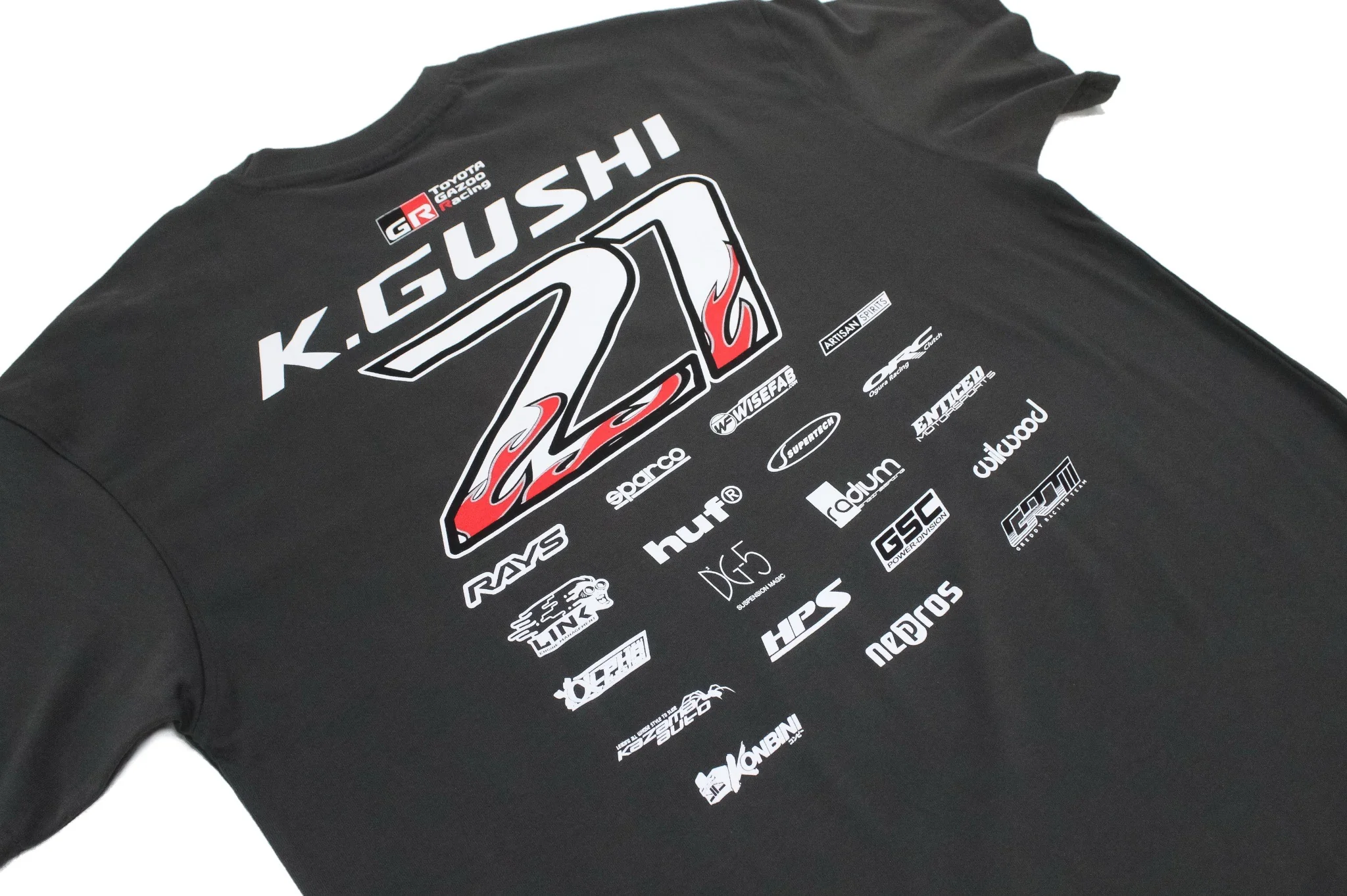 2025 K.Gushi Team (Boxy Fit) Tee(s) - Asphalt - Image 3