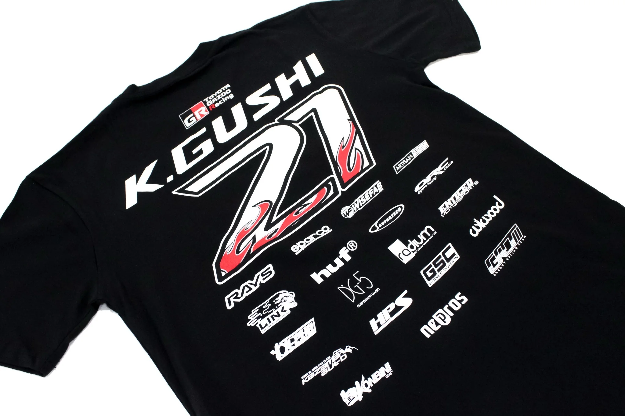 2025 K.Gushi Team Tee(s) - Black - Image 4