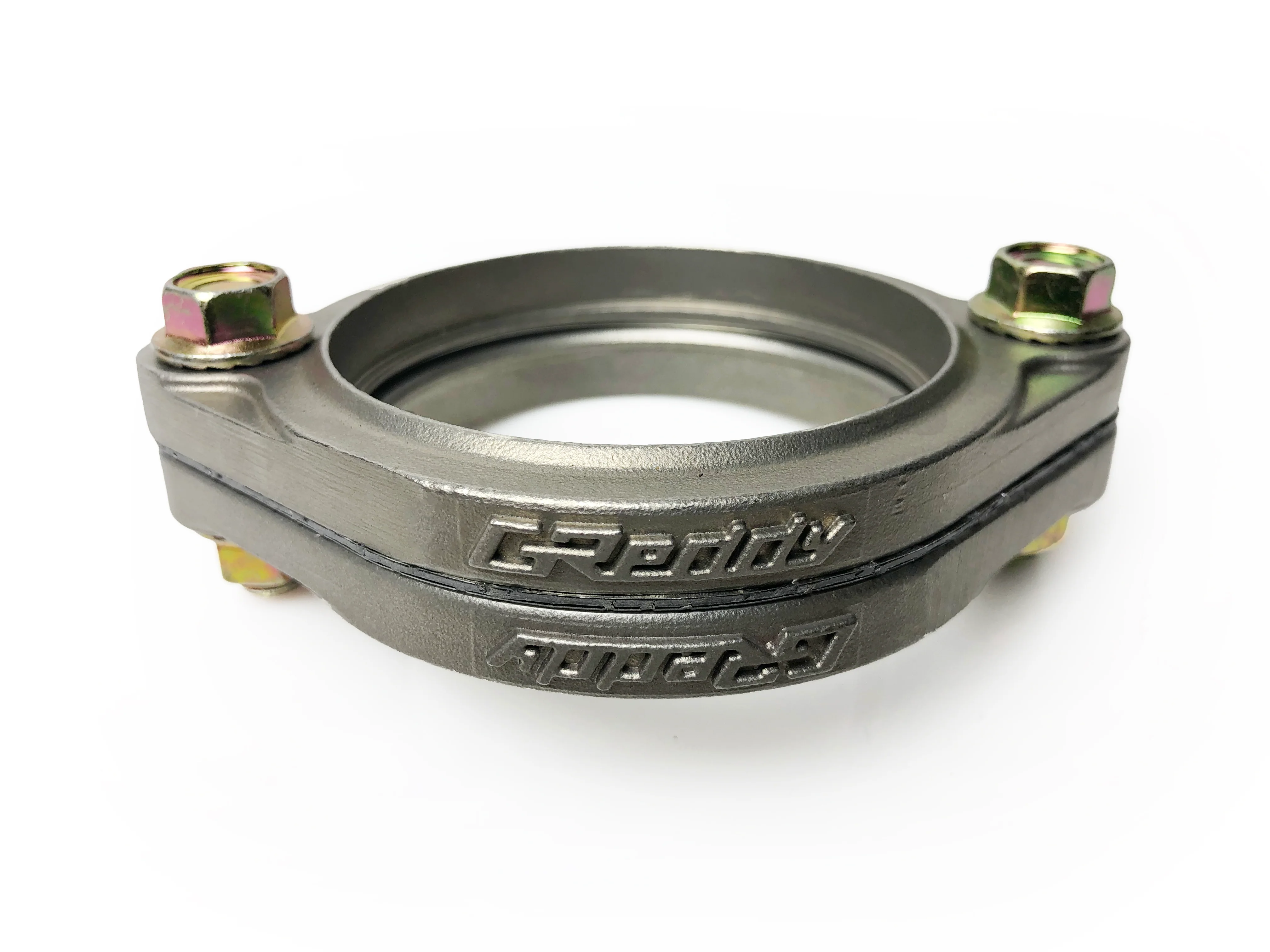 CAST SS 2.5" 2-BOLT EXH FLANGE SET - (11000808) - Image 3