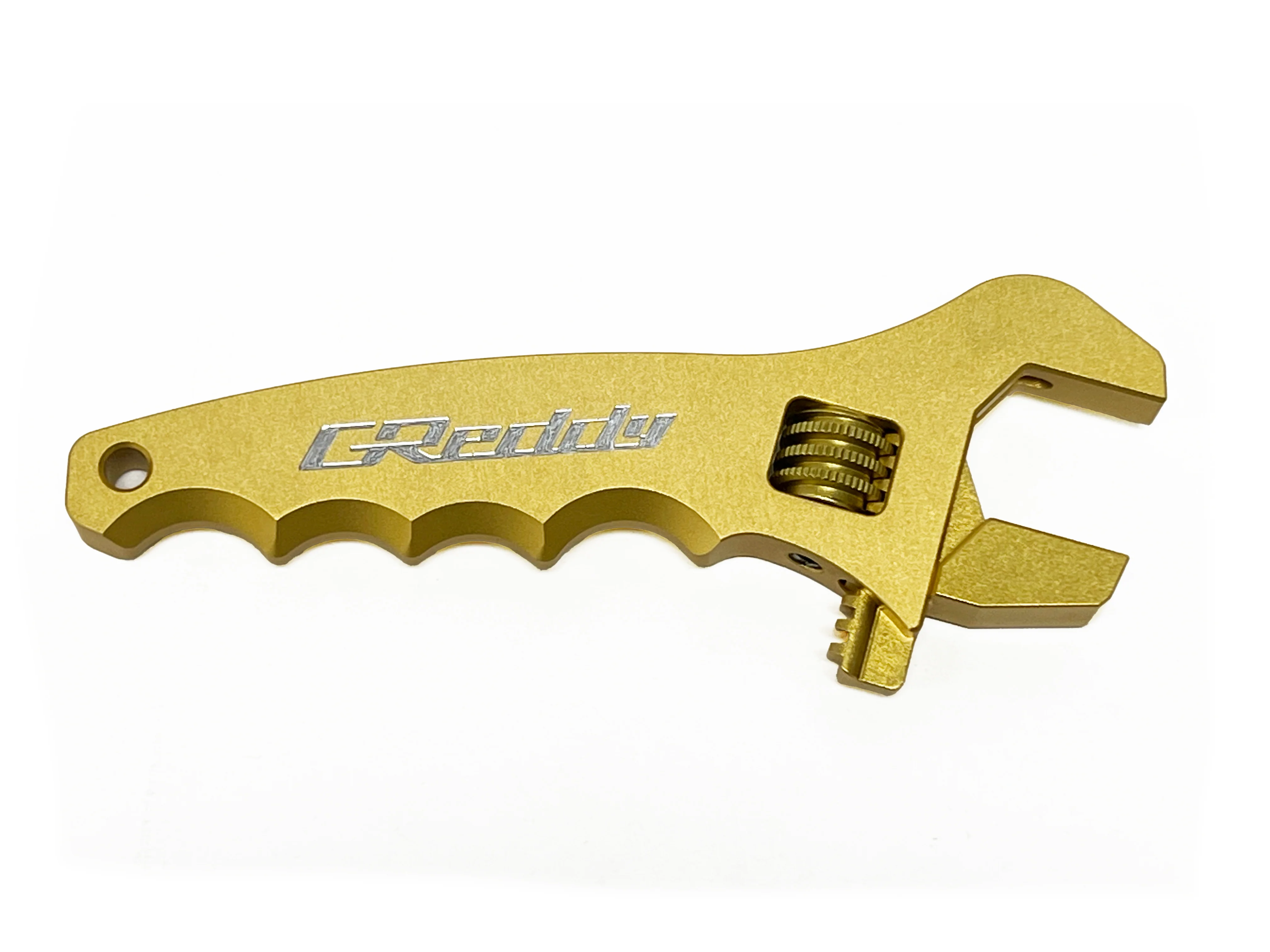 GReddy Adjustable AN Wrench V3 - Gold Anodized - Image 3
