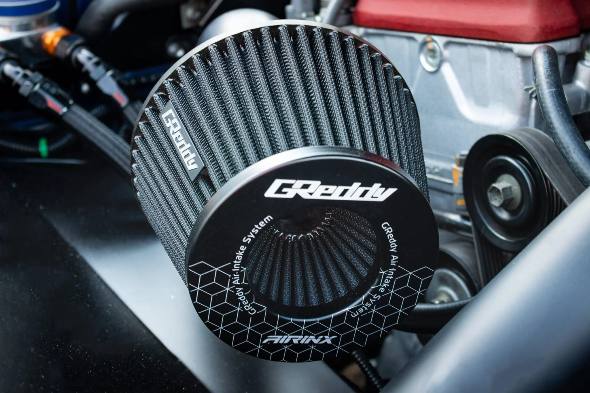 70MM DIA GREDDY AIRINX M UNIVERSAL - (12500631) - Image 2