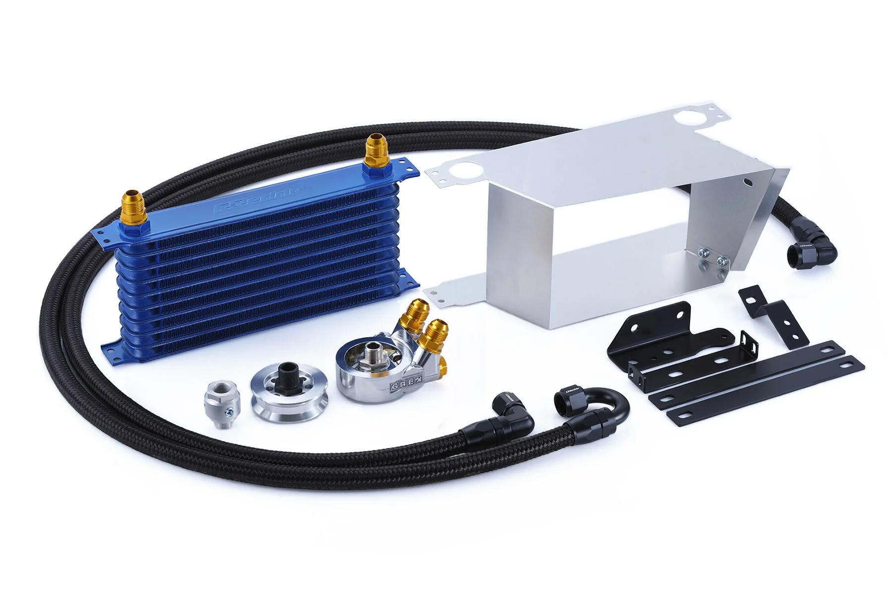 GReddy Circuit Spec Oil Cooler Kit(s) w/ 10-13row cores - Image 3