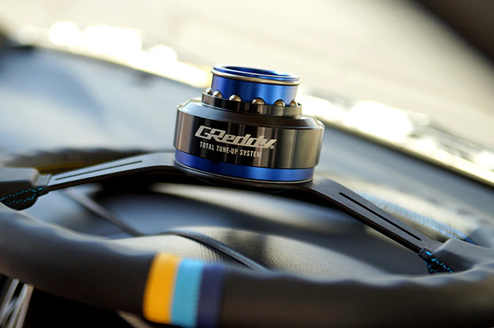 BLUE GREDDY RAPFIX II STEERING WHEEL QUICK RELEASE HUB - (70723801) - Image 6