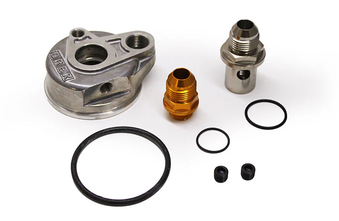 TYPE-B OIL BLOCK ADAPTER, ENG: 3/4-16UNF, 62MM O-RING, 10AN - (12401111) - Image 6