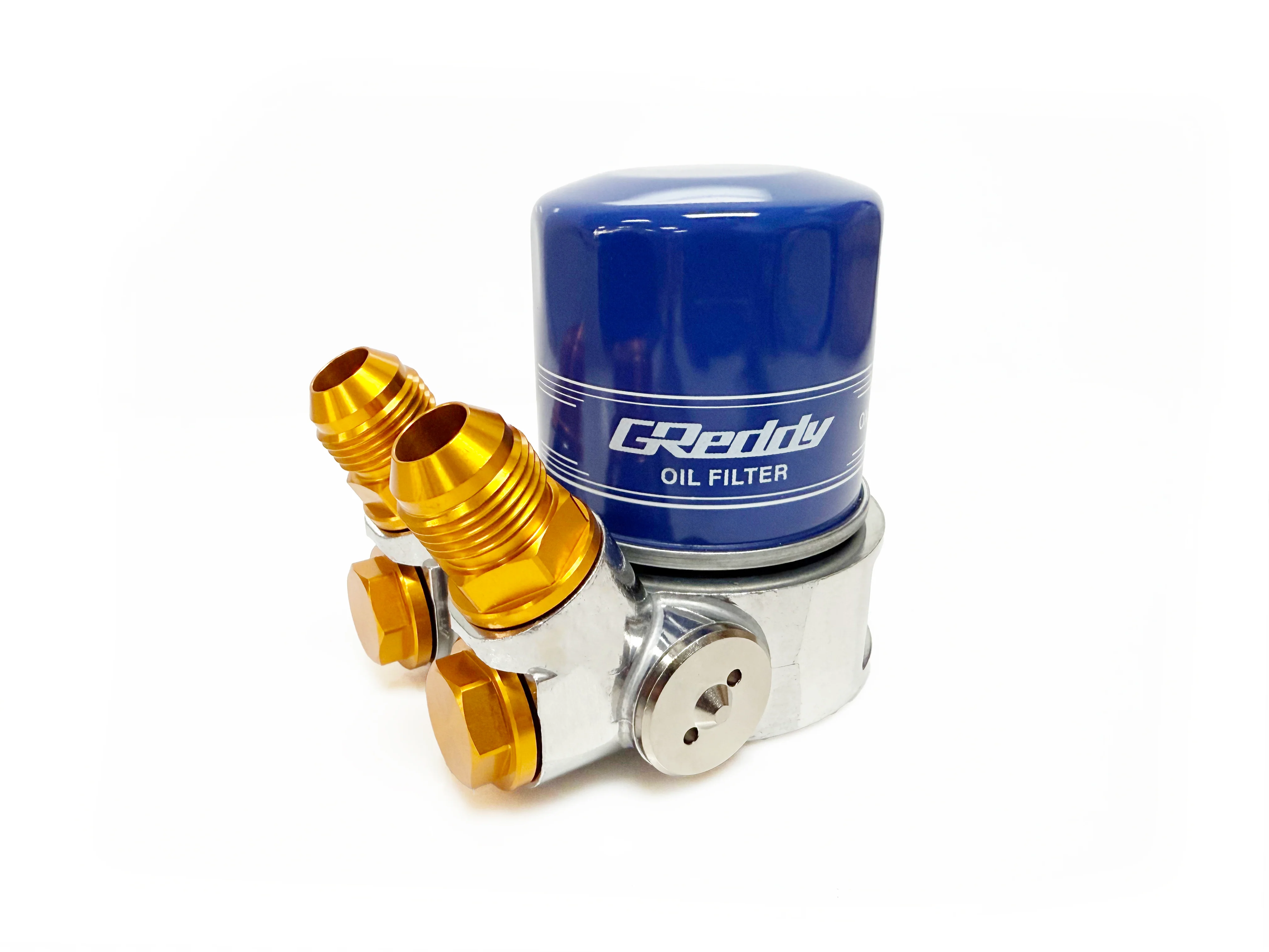 Revised GReddy Std. Oil Cooler Block Adapter - Universal
