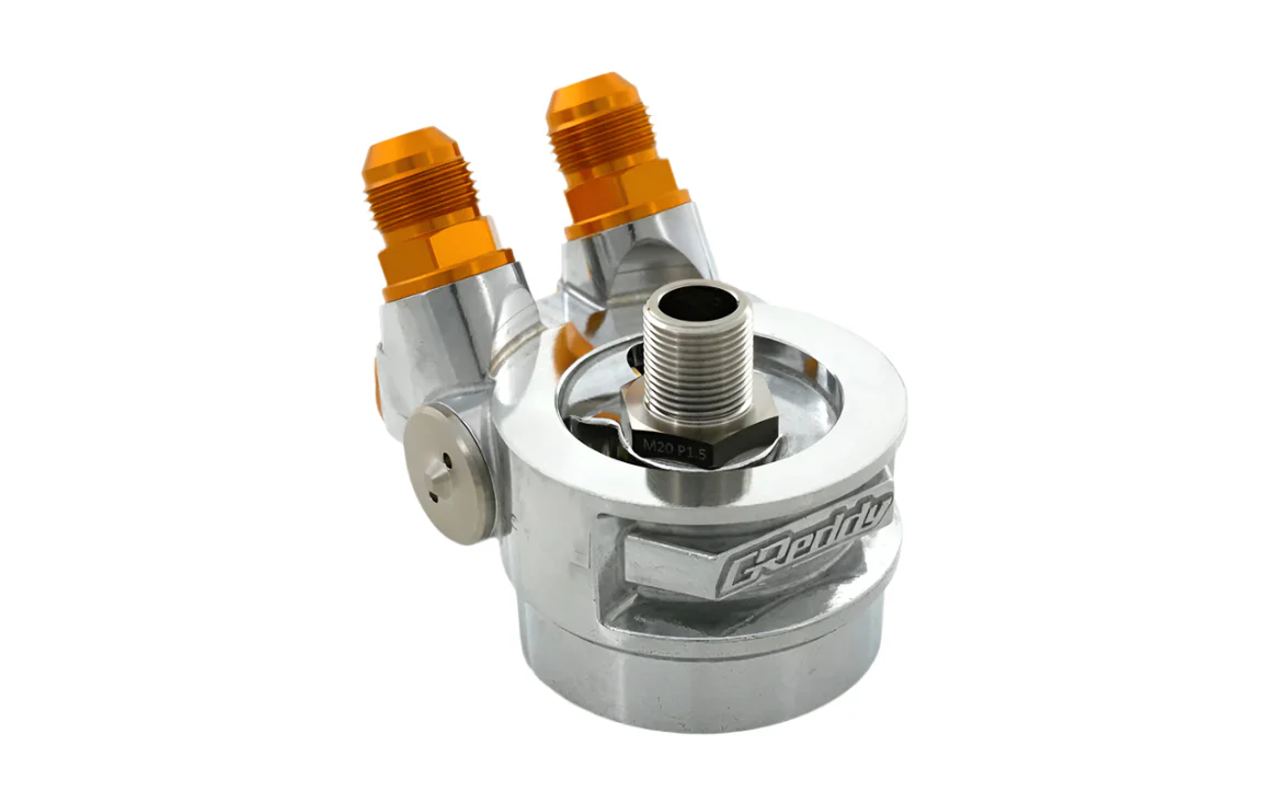 Revised GReddy Std. Oil Cooler Block Adapter - Universal - Image 5