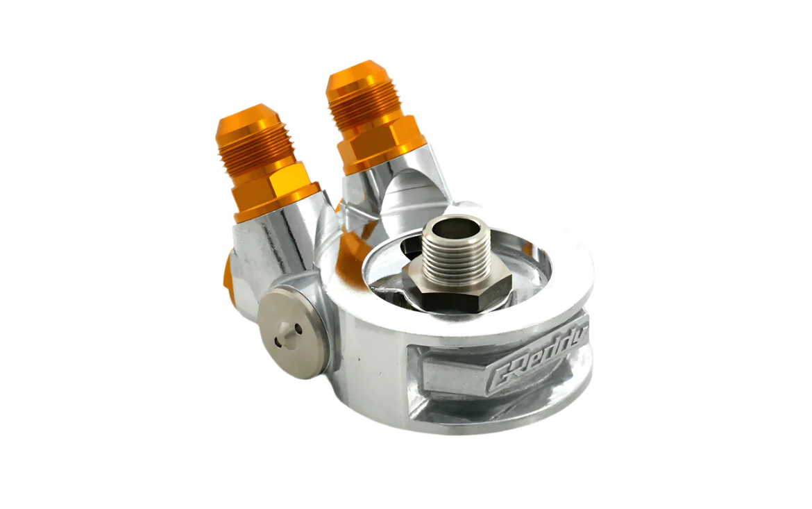 Revised GReddy Std. Oil Cooler Block Adapter - Universal - Image 2