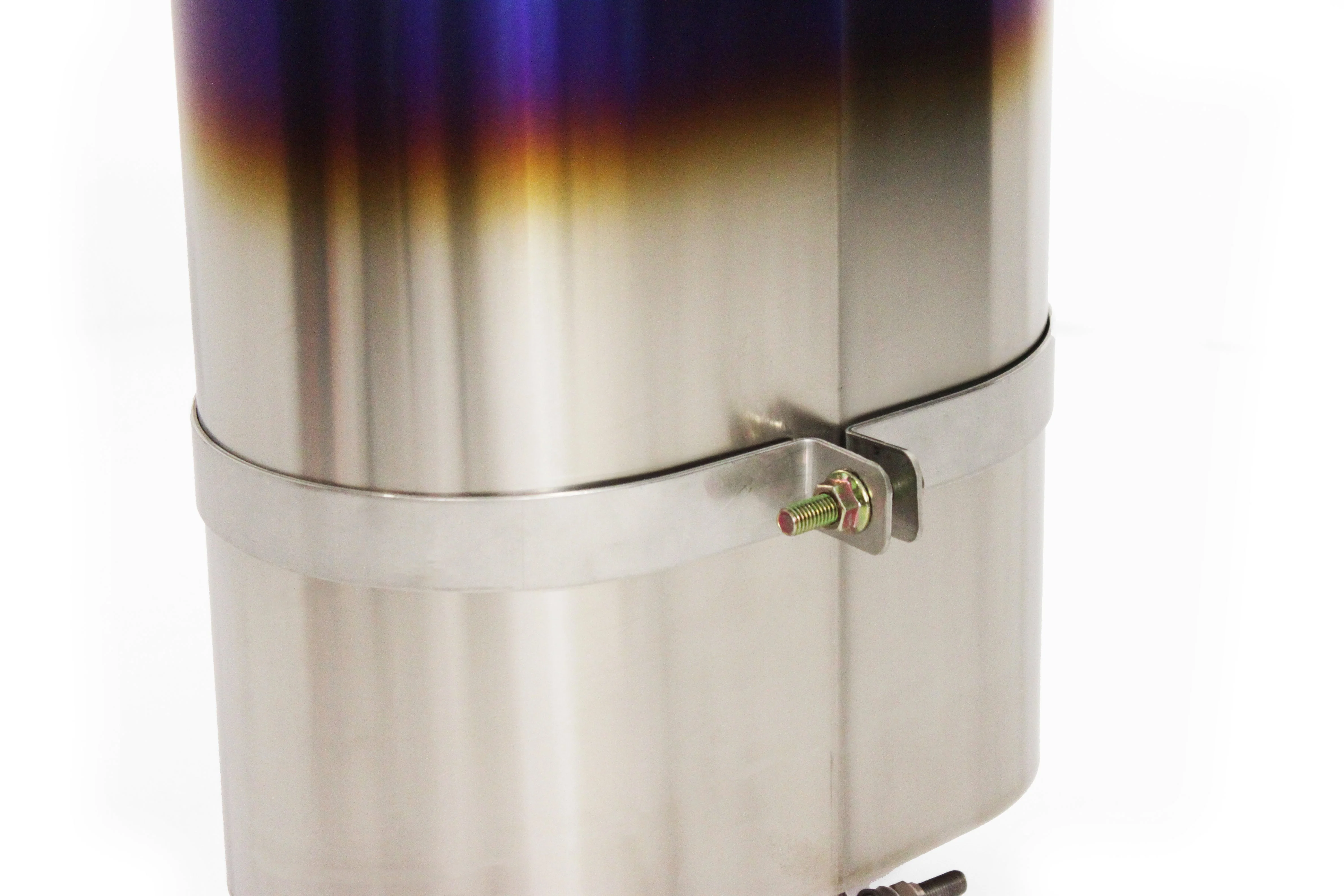 RS-TI UNIVERSAL OVAL MUFFLER 2.5"- 105MM TIP - (11003525) - Image 4