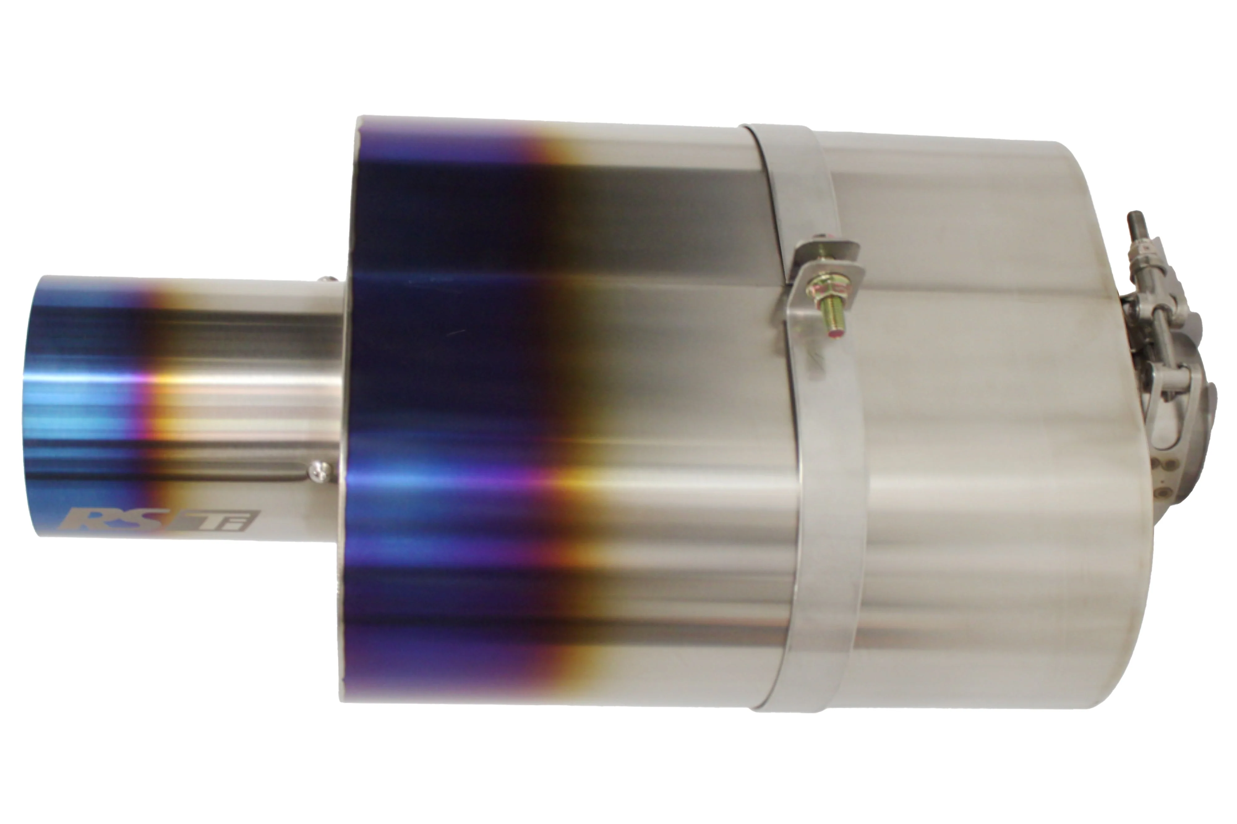 RS-TI UNIVERSAL OVAL MUFFLER 2.5"- 105MM TIP - (11003525) - Image 5