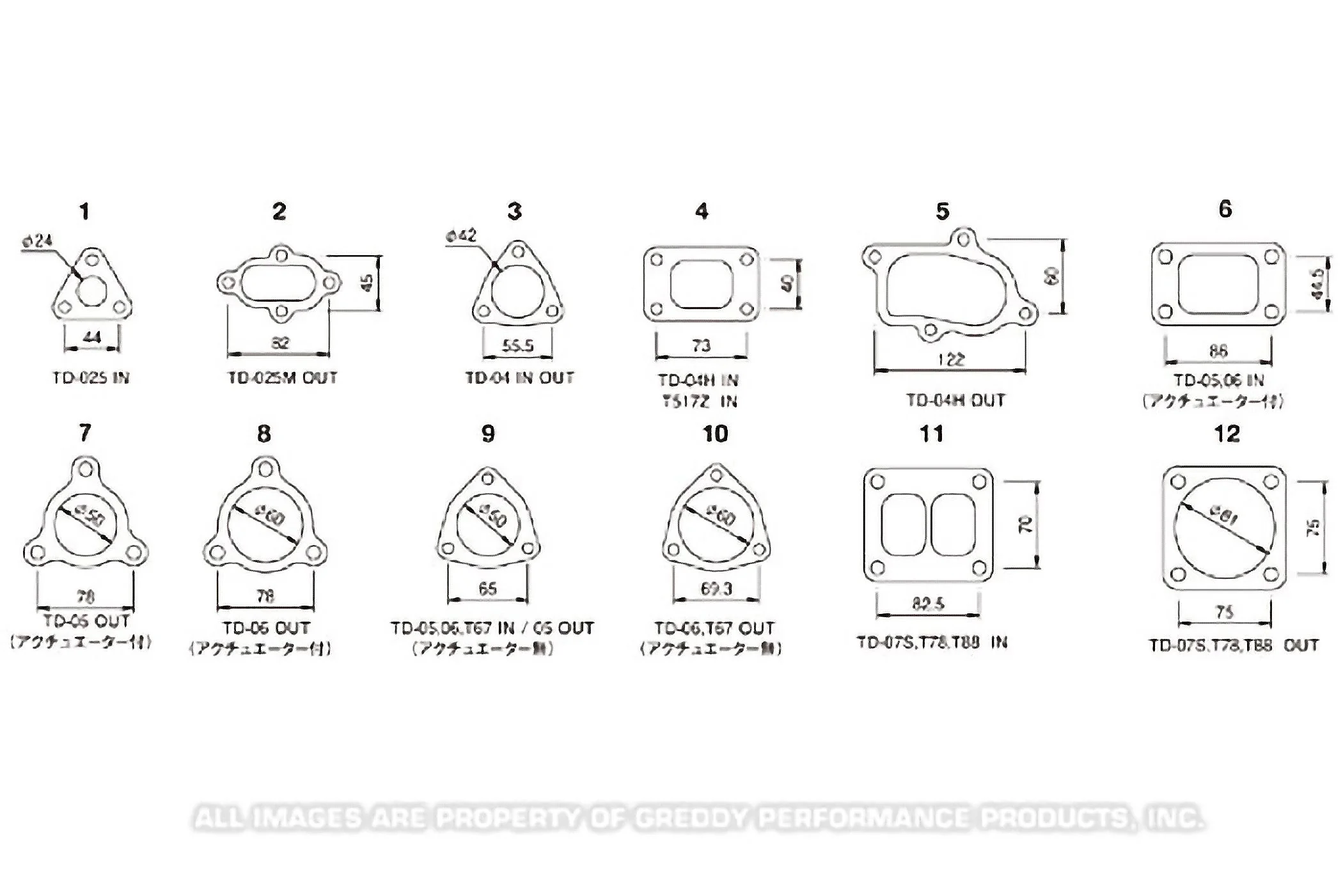 TZ TURBO COMPRESSOR AIR INLET (ACT) GASKET T517Z T518Z T620Z - (11900190) - Image 4