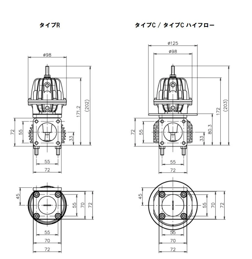 GREDDY WASTEGATE FLANGE TYPE R/C IN/OUT - (11900361)